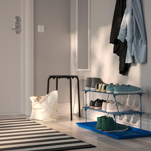 [IKEA/イケア/通販]GREJIG グレイグ / BAGGMUCK バッグムック玄関用家具3点セット, ブルー[3](49622540) |  | 01
