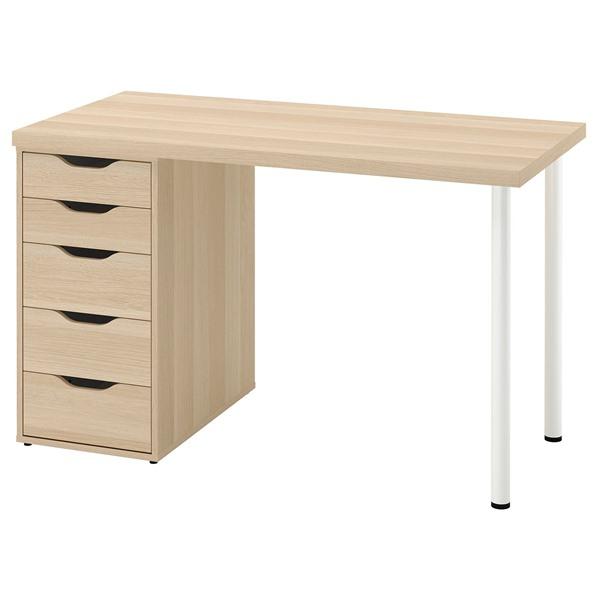 [IKEA/イケア/通販]LAGKAPTEN ラグカプテンデスク, ホワイトステイン/オーク調 ホワイト,120x60 cm[4](49638112) | 