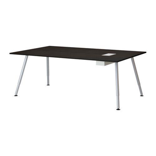 IKEA/イケア GALANT 会議用テーブル, ブラックブラウン | 