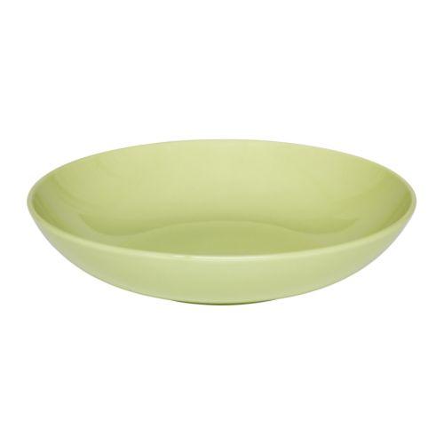IKEA/イケア FARGRIK 深皿, グリーン, せっ器 | 