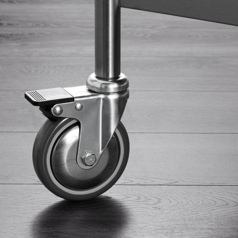 IKEA/イケア/通販]FLYTTA フリッタ キッチンワゴン, ステンレス