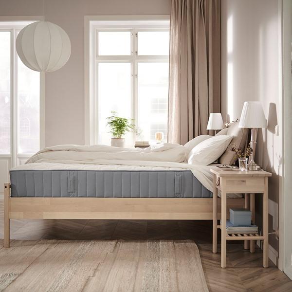 【ほぼ新品】IKEA ダブル マットレス　ヴォーグストランダ IKEA/イケア/通販]VAGSTRANDA ヴォーグストランダポケットコイル