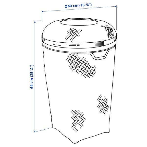 【IKEA/イケア/通販】SALUDING サルディング ランドリーバスケット, ハンドメイド 竹[EC](50503584) |  | 03