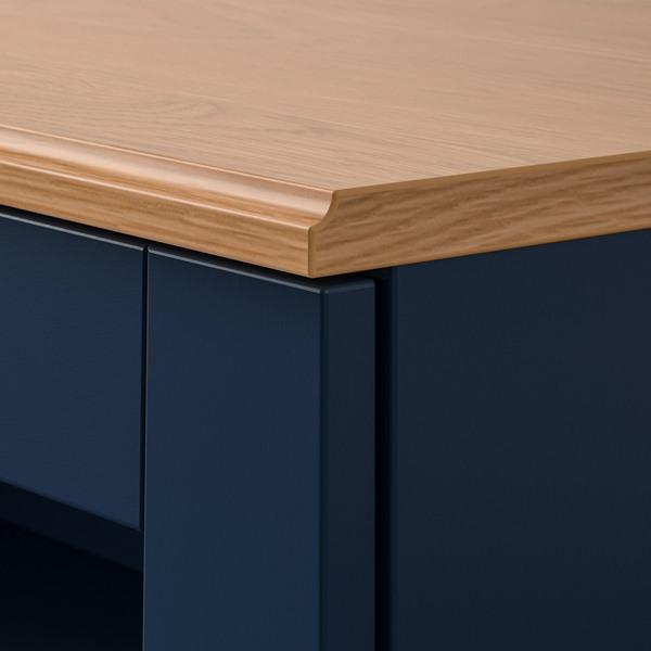 [IKEA/イケア/通販]SKRUVBY スクルーヴビーキャビネット ガラス扉, ブラックブルー,70x90 cm[E](50520362) |  | 06