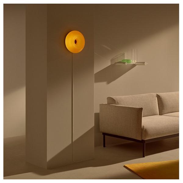 [IKEA/イケア/通販]VARMBLIXT ヴァルムブリクストLEDテーブル/ウォールランプ, オレンジ ガラス/丸形,30 cm[C](50525147) |  | 02