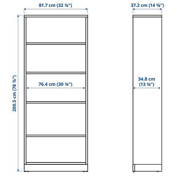 [IKEA/イケア/通販]TONSTAD トンスタード本棚, オーク材突き板,82x37x201 cm[DK](50528462) |  | 03