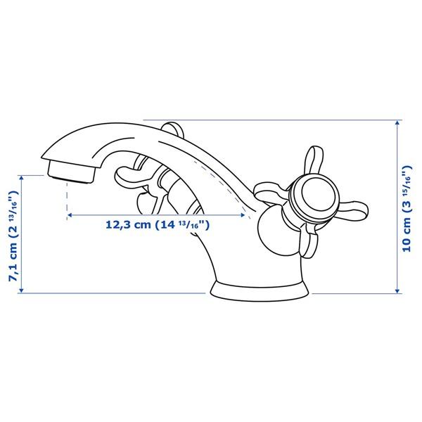 [IKEA/イケア/通販]RUNSKAR ルンシェール洗面台用混合栓, クロムメッキ[B](50533152) |  | 02