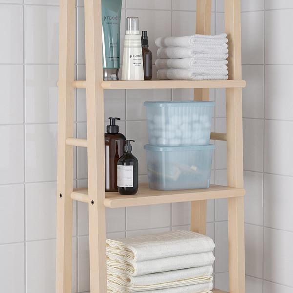 [IKEA/イケア/通販]RYKTA リークタ収納ボックス ふた付き, 透明 グレーブルー,12x18x12 cm/1.5 l[A](50533208) |  | 03