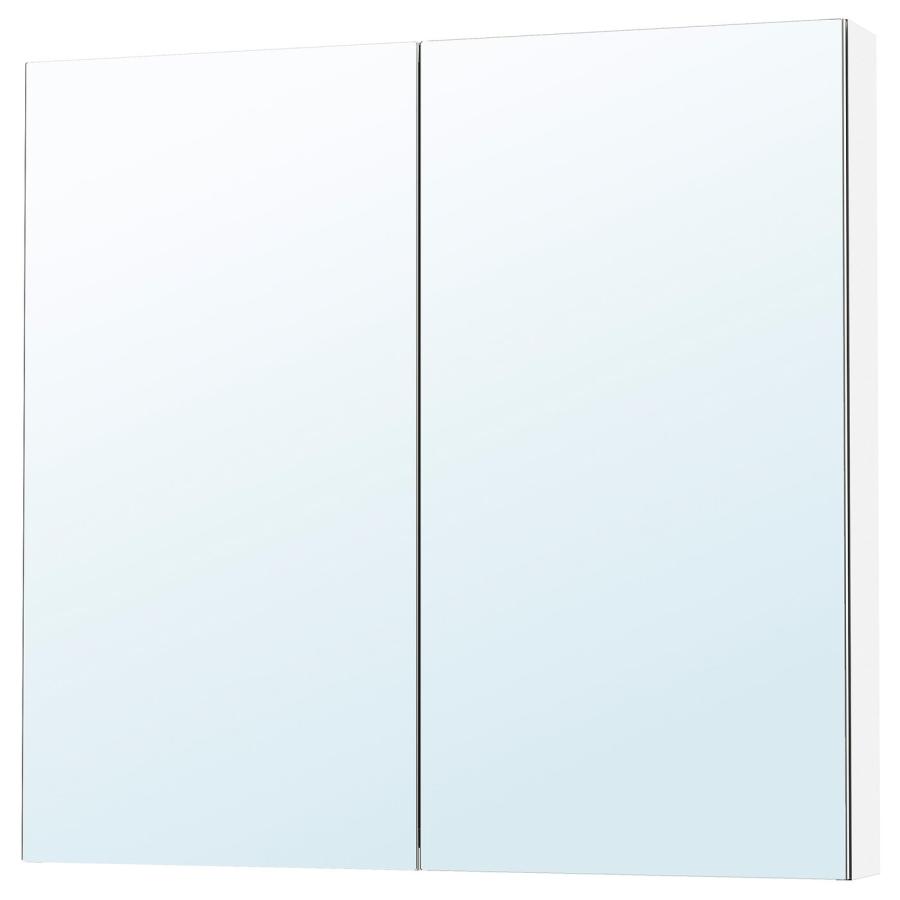 [IKEA/イケア/通販]LETTAN レッタン ミラーキャビネット 扉付き, ミラー調/ミラーガラス, 100x15x95 cm[AF](50535504) | 