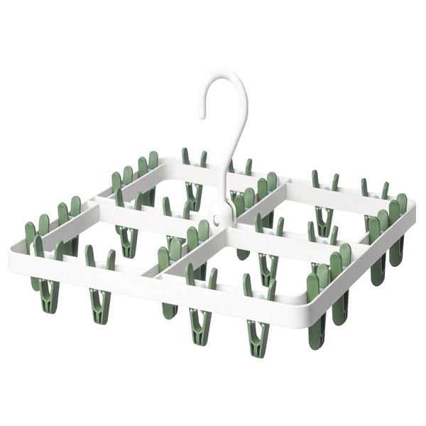 [IKEA/イケア/通販]SLIBB スリッブピンチハンガー 24個付き, グリーン[C](50567726) | 