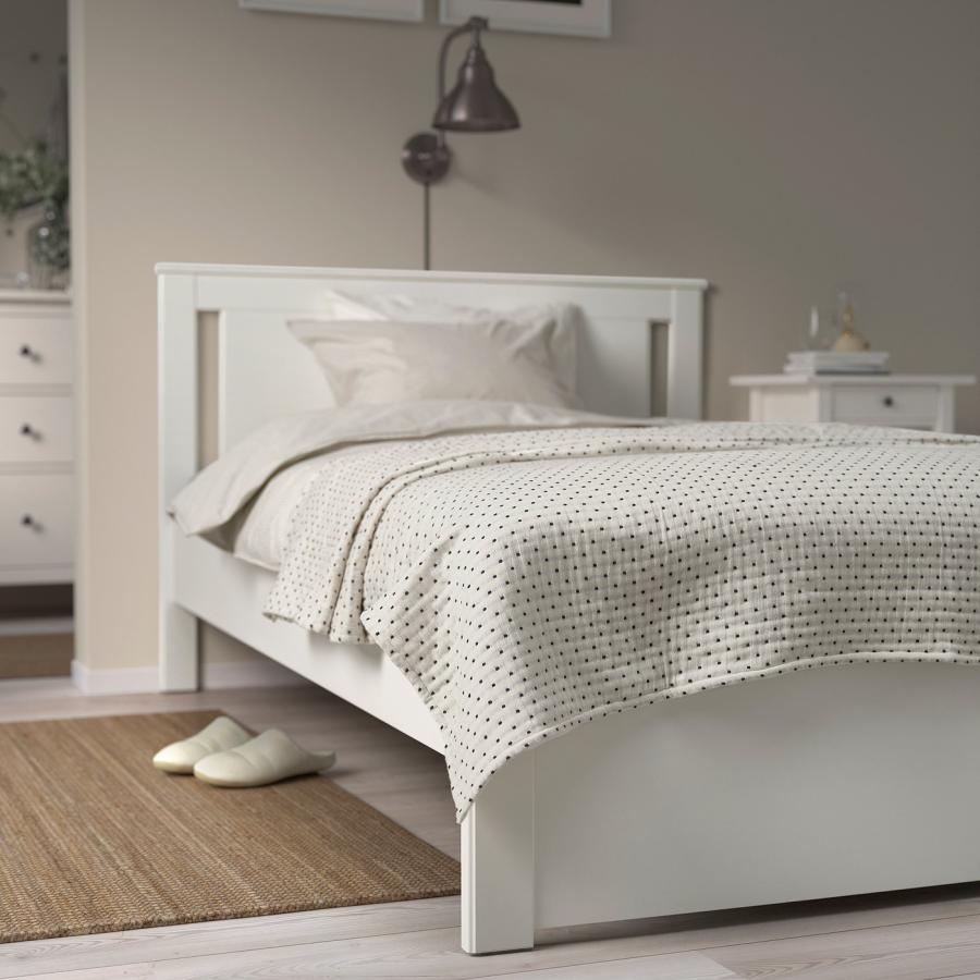 [IKEA/イケア/通販]JAKOBSLILJA ヤーコブスリリア マルチカバー, オフホワイト/チャコール, 150x250 cm[B](50587480)の画像
