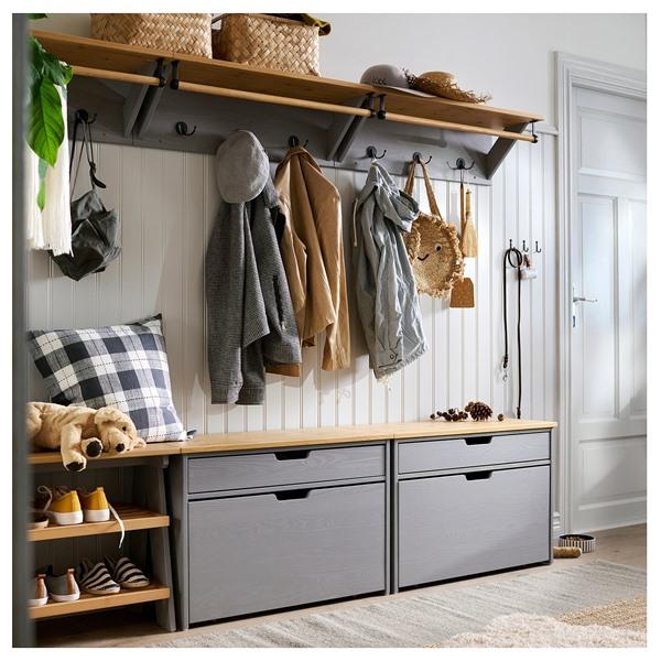 [IKEA/イケア/通販]KALLSO カルソーウォールシェルフ フック付き, グレー,80 cm[D](50599322) |  | 04