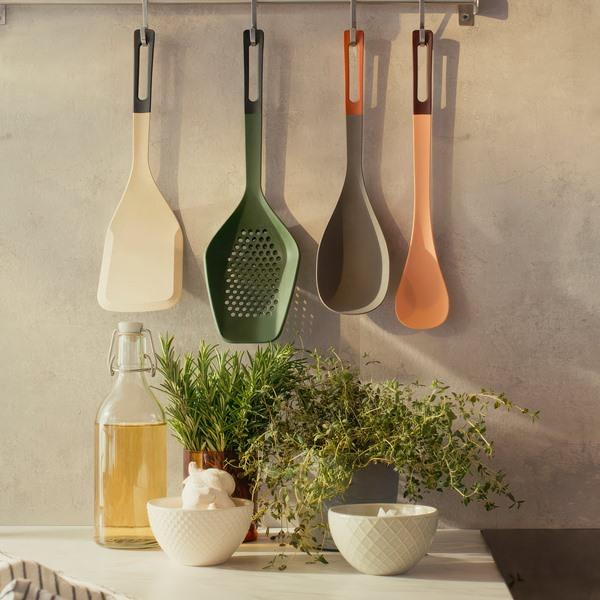 [IKEA/イケア/通販]KNORRHANE クノールハネ調理用スプーン, ライトオレンジ/ダークレッド,33 cm[A](50599666) |  | 03