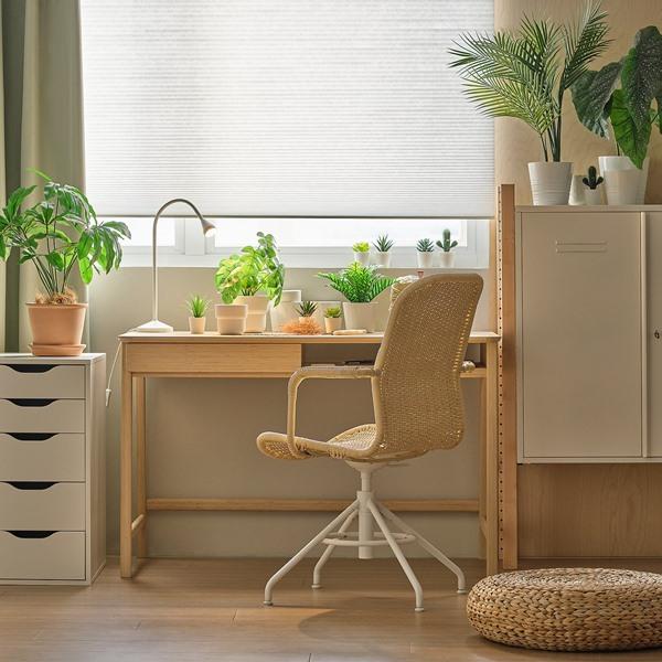 [IKEA/イケア/通販]BETESHAST ベーテヘスト デスク, ライトバンブー, 120x60 cm[J](50619805) |  | 02