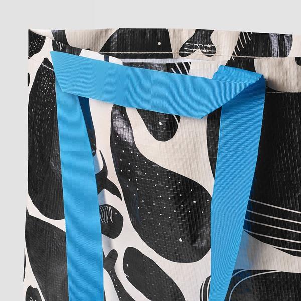 [IKEA/イケア/通販]ROMELSON ロメルソーンキャリーバッグ M, クジラ模様,45x18x45 cmx36 l[B](50640294) |  | 03