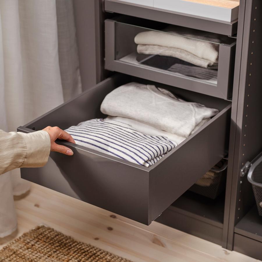 [IKEA/イケア/通販]KOMPLEMENT コムプレメント 引き出し, ダークグレー, 50x58 cm[D](00509197) |  | 01