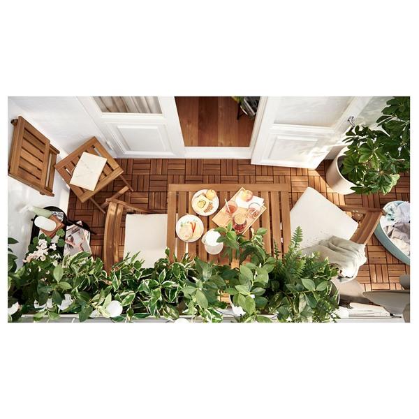 [IKEA/イケア/通販]NAMMARO ネッマローテーブル 屋外用, ライトブラウンステイン,75x63 cm[E](511204) |  | 02