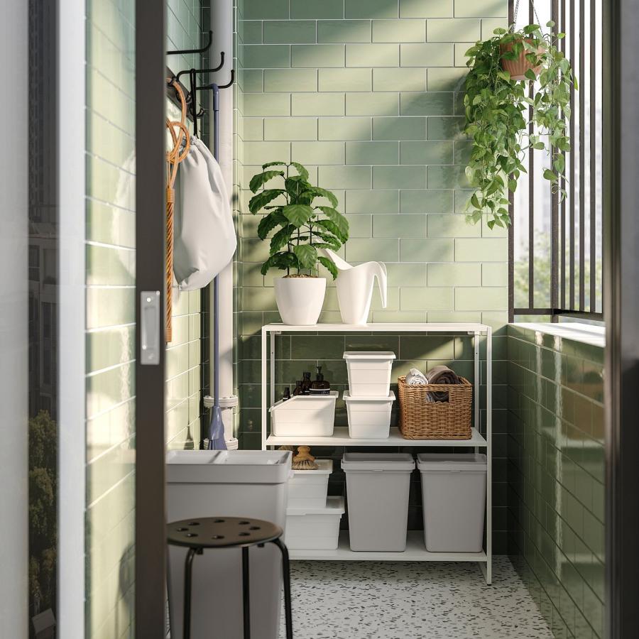 [IKEA/イケア/通販]JOSTEIN ヨースタイン 棚板, メタル/室内/屋外用 ホワイト, 77x40 cm[D](00512171) |  | 02