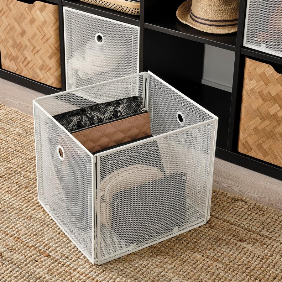 [IKEA/イケア/通販]DRONJONS ドローンヨンス 収納ボックス, ホワイト, 33x37x33 cm[D](00515495) |  | 01