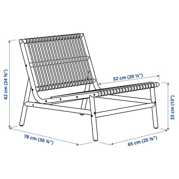[IKEA/イケア/通販]TVARO トヴァローシートセクション モジュールソファ用、屋外用, ブラウン[I](516560) |  | 05