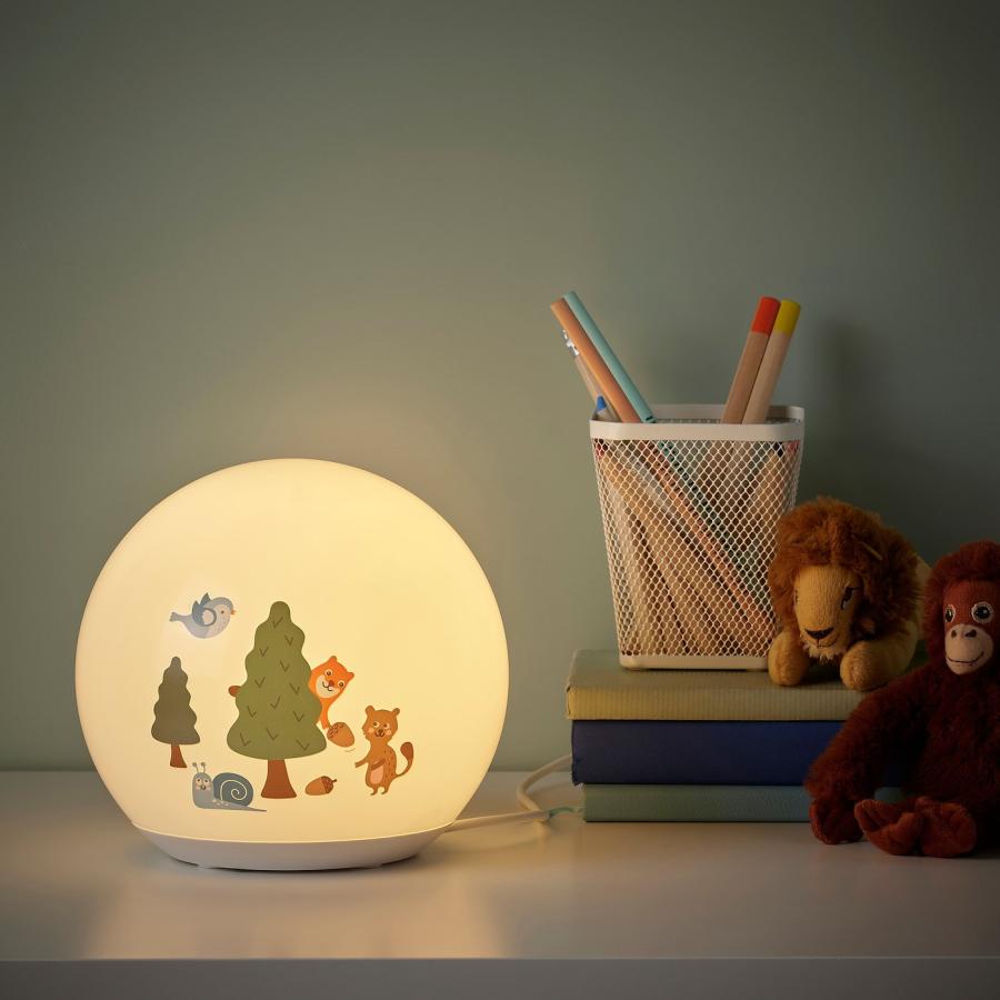 [IKEA/イケア/通販]BRUMMIG ブルミグ LEDテーブルランプ, 森の友達[A](00526125) |  | 01