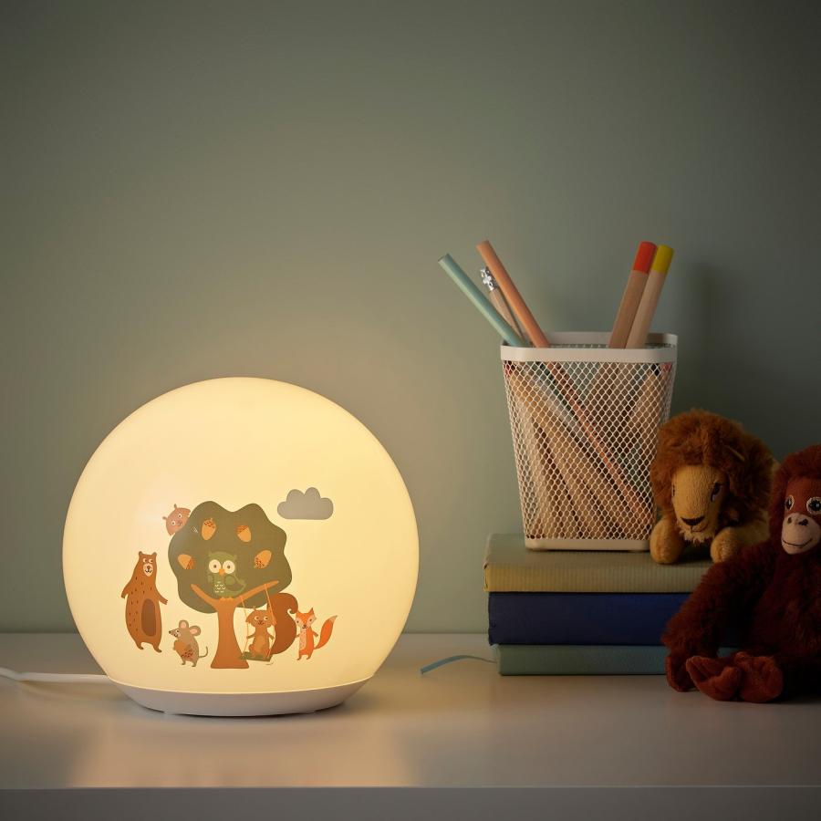 [IKEA/イケア/通販]BRUMMIG ブルミグ LEDテーブルランプ, 森の友達[A](00526125) |  | 05