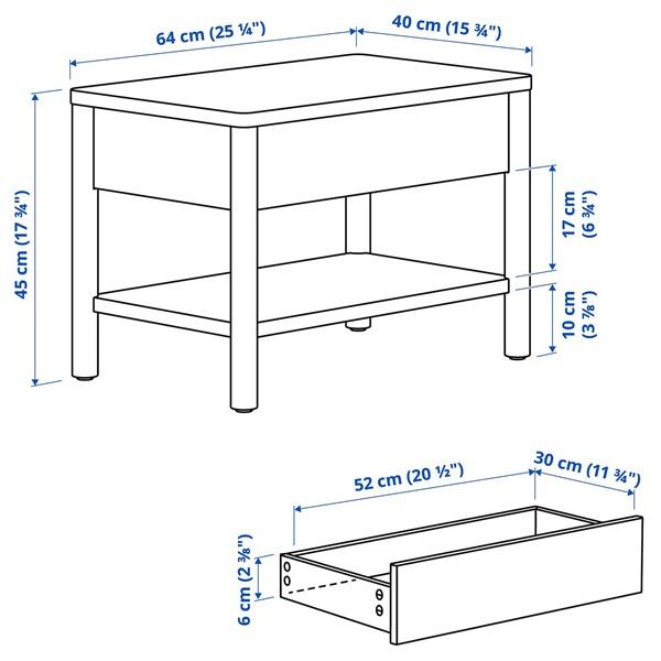 [IKEA/イケア/通販]TONSTAD トンスタードサイドテーブル, オフホワイト,64x40 cm[E](528474) |  | 04