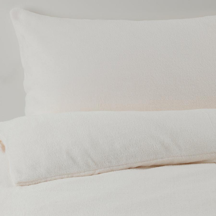 [IKEA/イケア/通販]KRANSSALVIA クランサルヴィア 掛け布団カバー＆枕カバー（枕カバー2枚）， ホワイト， 200x200/50x60 cm[D](00528681)_4