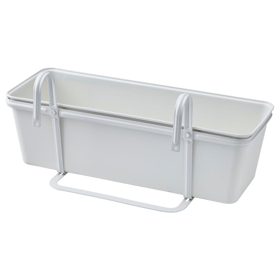 【IKEA/イケア/通販】ROSENKAL ロセンコール フラワーボックス ホルダー付き, 屋外用 ホワイト[D](00535592) | 