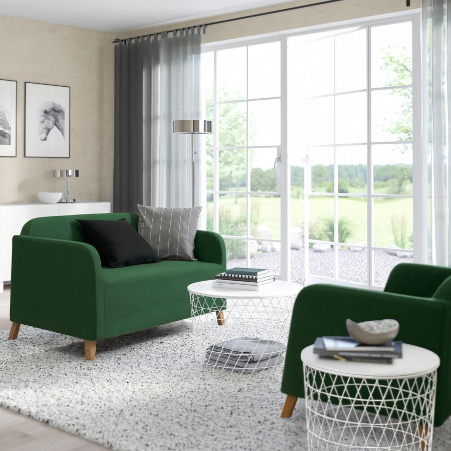 IKEA/イケア/通販]LINANAS リーナネス ソファプロテクター 2人掛け