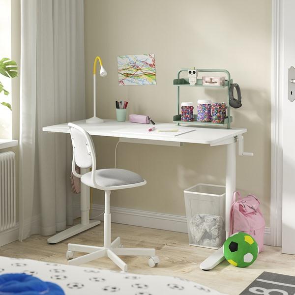 [IKEA/イケア/通販]RELATERA レラテラデスクトップシェルフ, ライトグレーグリーン,40x37 cm[B](559007) |  | 02