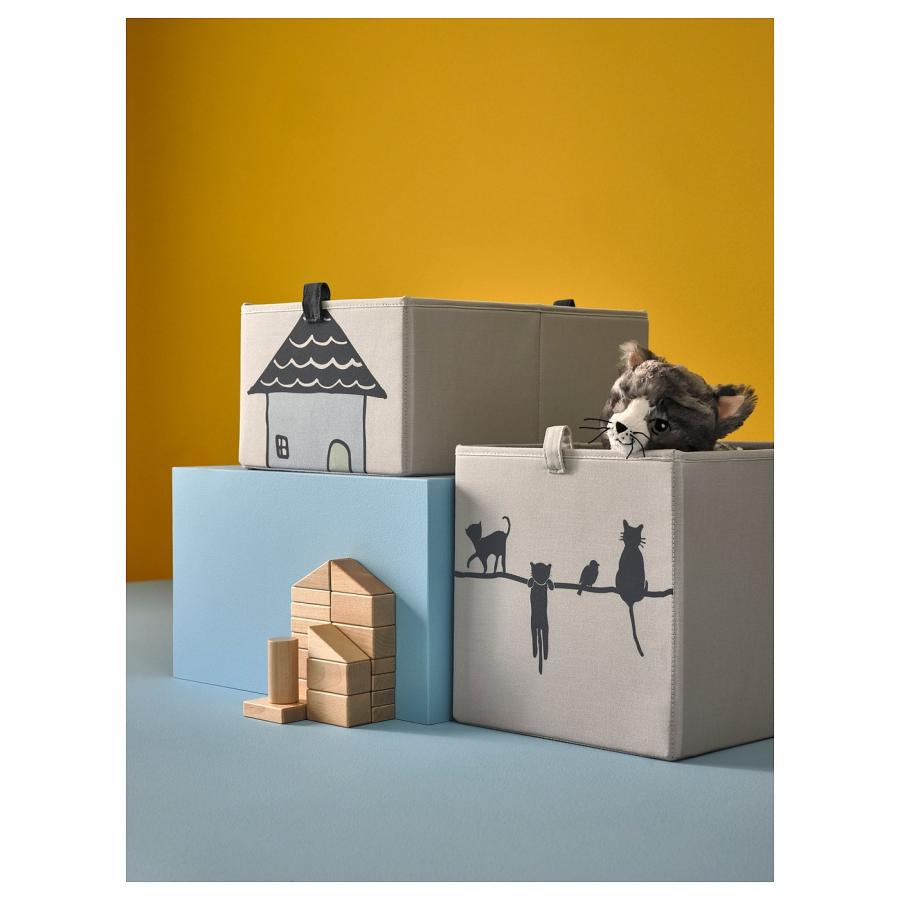 [IKEA/イケア/通販]BARNDROM バーンドローム ボックス, ベージュ, 26x37x17 cm[A](00560614) |  | 06