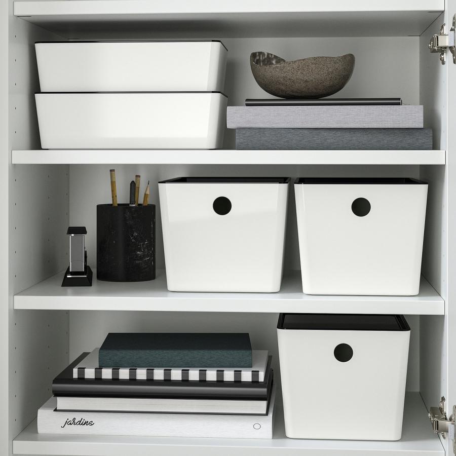 [IKEA/イケア/通販]KUGGIS クッギス ボックス, ホワイト, 18x26x15 cm[B](00568530) |  | 07