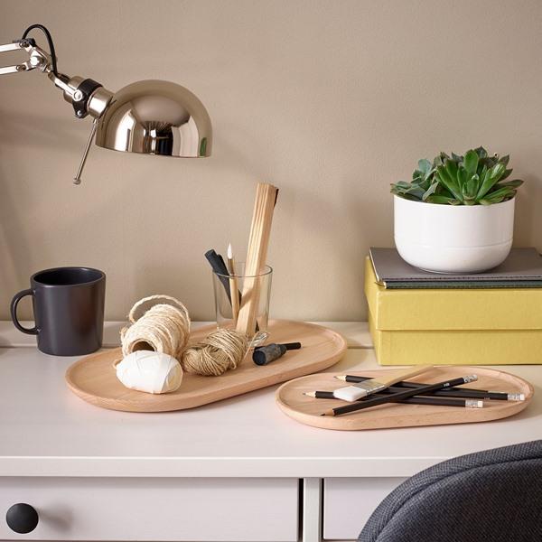 [IKEA/イケア/通販]SMORLING スモールリングサービングトレイ2個セット, ビーチ[B](570665) |  | 05