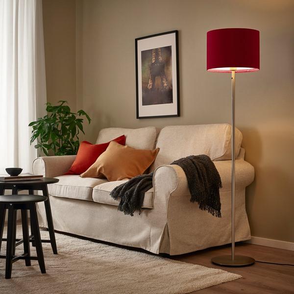 [IKEA/イケア/通販]MOLNSKIKT モーンスキクトランプシェード, ダークレッド ベルベット,33 cm[C](575205) |  | 02