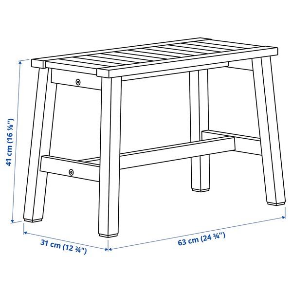 [IKEA/イケア/通販]STOREDAMM ストーレダムベンチ, アカシア材,63x31 cm[D](576163) |  | 04
