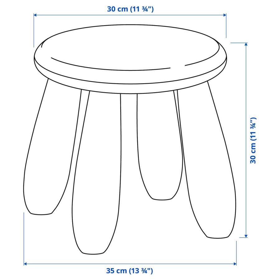 [IKEA/イケア/通販]MAMMUT マンムット 子ども用スツール, 室内/屋外用/ライトグリーン[B](00586609) |  | 06
