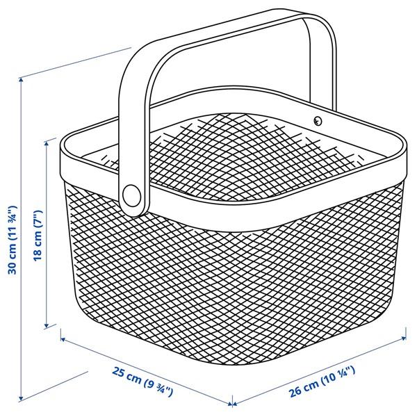 [IKEA/イケア/通販]RISATORP リーサトルプバスケット, ダークグリーン,25x26x18 cm[B](588689) |  | 04