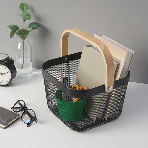 [IKEA/イケア/通販]RISATORP リーサトルプバスケット, ダークグレー,25x26x18 cm[B](588712) |  | 01