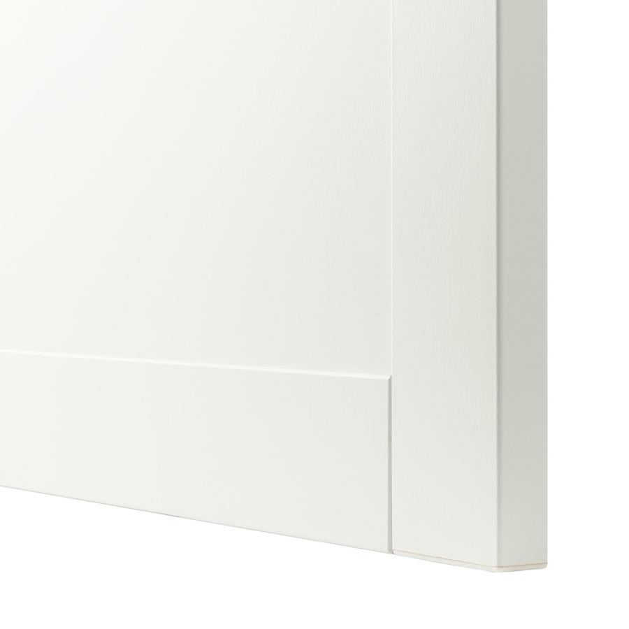 [IKEA/イケア/通販]BESTA ベストー テレビ台 扉付き, ホワイト/ハンヴィーケン ホワイト, 180x42x38 cm[11](59299183) |  | 04