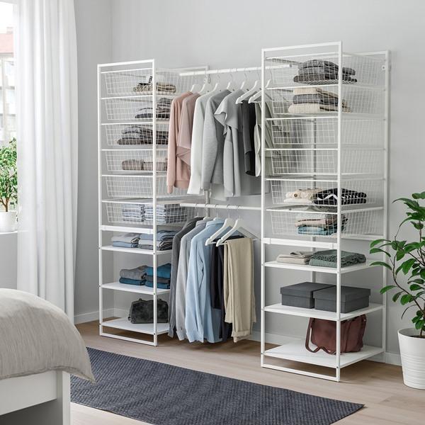 [IKEA/イケア/通販]JONAXEL ヨナクセルワードローブコンビネーション, ホワイト,142-178x51x173 cm[4](59305103) |  | 02