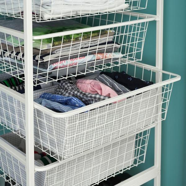 [IKEA/イケア/通販]JONAXEL ヨナクセルワードローブコンビネーション, ホワイト,142-178x51x173 cm[4](59305103) |  | 04