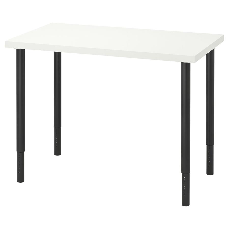 s*2様 IKEA LINNMON リンモン / OLOV オーロヴ デスク ホ IKEA/イケア/通販]LINNMON リンモン / OLOV オーロヴ デスク, ホワイト