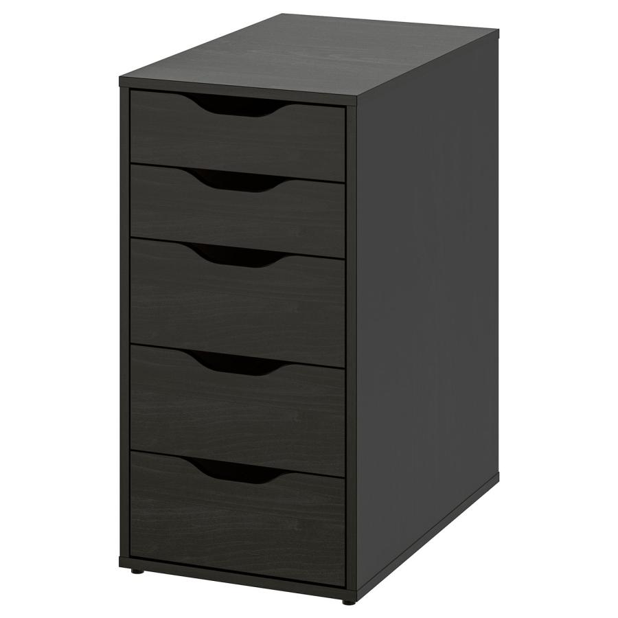 【IKEA】デスク キャビネット セット  定価2万4千円の品  LAGKAPTEN ラグカプテン / ALEX アレクス LAGKAPTEN ラグカプテン / ALEX アレクス デスク, ブラックブラウン