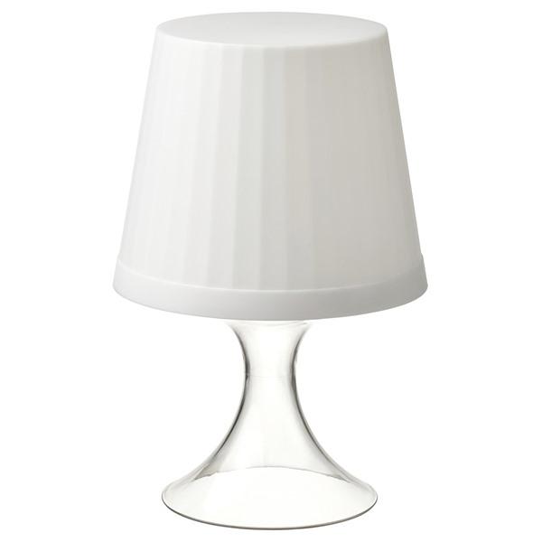 [IKEA/イケア/通販]LAMPAN ラムパンLEDポータブルランプ, 電池式 色調節可能/屋外用 ホワイト,24 cm[A](594614) | 