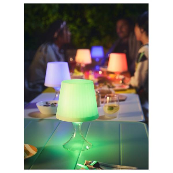 [IKEA/イケア/通販]LAMPAN ラムパンLEDポータブルランプ, 電池式 色調節可能/屋外用 ホワイト,24 cm[A](594614) |  | 02