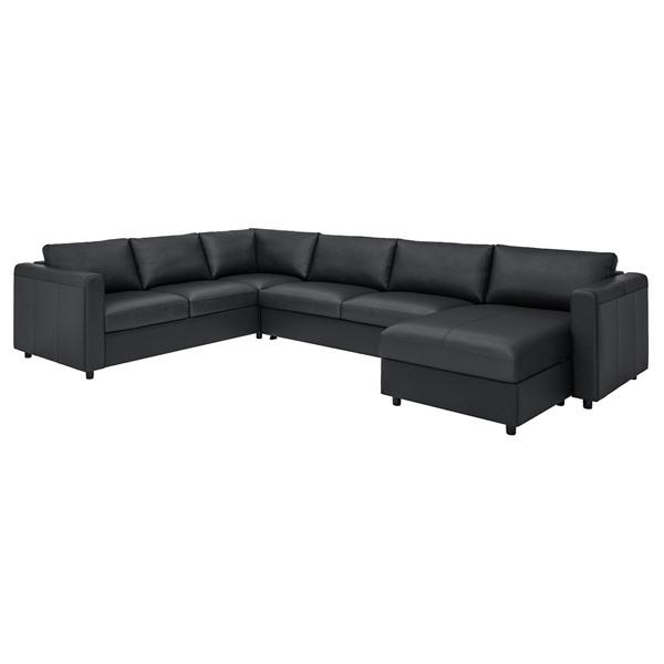 [IKEA/イケア/通販]VIMLE ヴィムレ5人掛けコーナーソファベッド、寝椅子付き, グラン/ボームスター……[10](59477378) | 