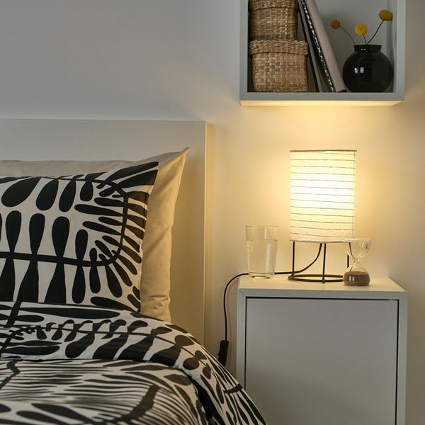 [IKEA/イケア/通販]STRANDAD ストランダドテーブルランプ, ホワイト/ブラック,29 cm[A](594850) |  | 01