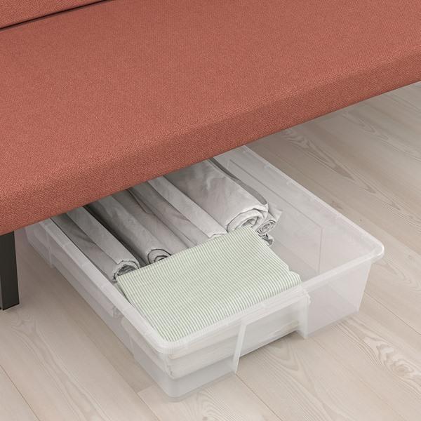 [IKEA/イケア/通販]NYHAMN ニーハムン3人掛けソファベッド, フォームマットレス/スカルトフタ レッド……[3](59499993) |  | 03