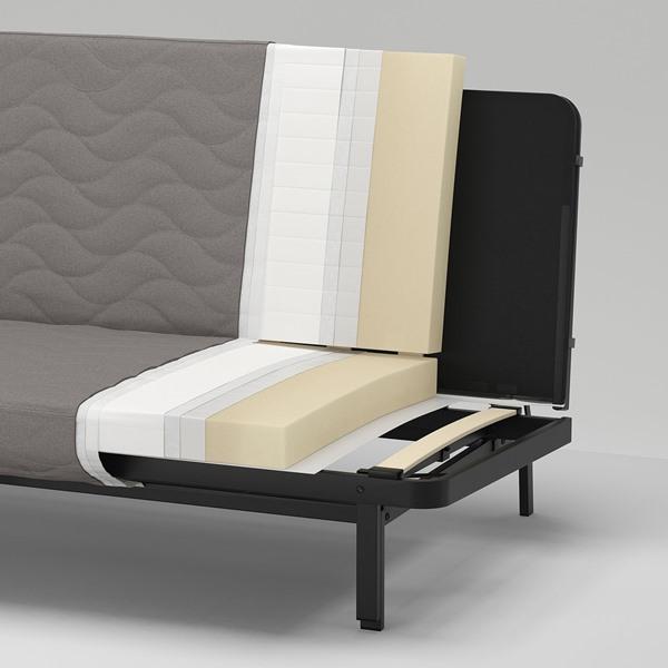 [IKEA/イケア/通販]NYHAMN ニーハムン3人掛けソファベッド, フォームマットレス/スカルトフタ レッド……[3](59499993) |  | 06